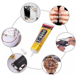 T8000, 50ml, monteringslim til elektronik