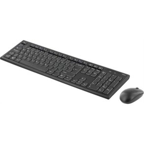 Trdlst tastatur og optisk mus med 3 knapper med scroll
