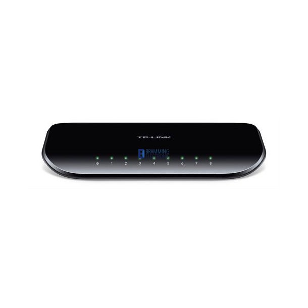 TP-LINK, netvrksswitch, 8-ports
