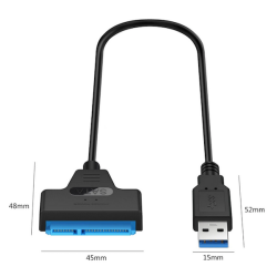 USB 3.0 til SATA adapter - 30cm