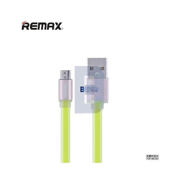 REMAX mikroUSB lade/data kabel i Grn