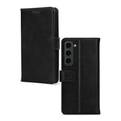 Samsung Galaxy S23 5G, Ldercase til kreditkort i Sort