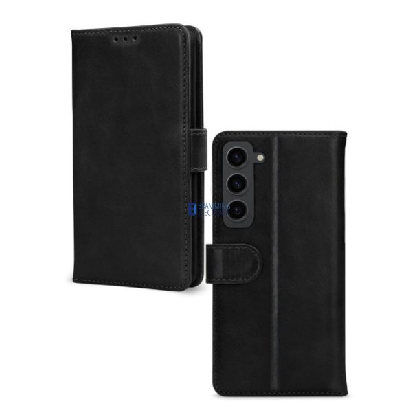 Samsung Galaxy S23 5G, Ldercase til kreditkort i Sort