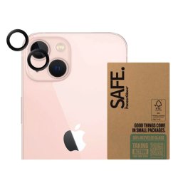 iPhone 13 / 13 Mini, Bagkameraglas beskyttelse (2 stk) Sort