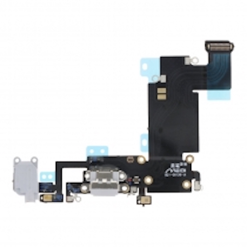 iPhone 6S Plus, Lade dock flex med mikrofon i Lys Grå