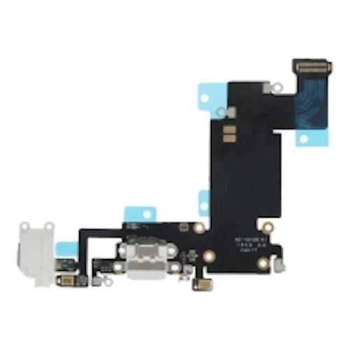 iPhone 6S Plus, Lade dock flex med mikrofon i Hvid