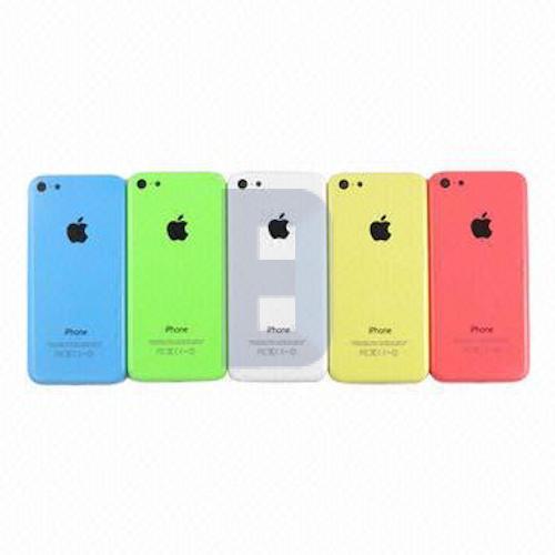 iPhone 5C Bagcover Sort