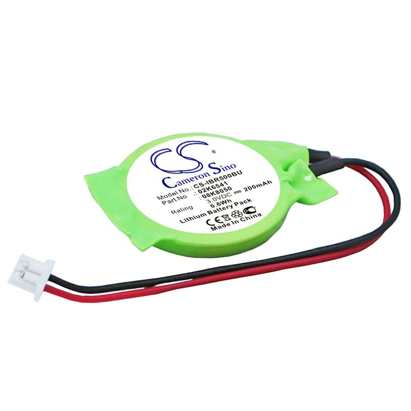 3V-200mAh Backup Batteri, Kablet med JST-stik (CR2032)