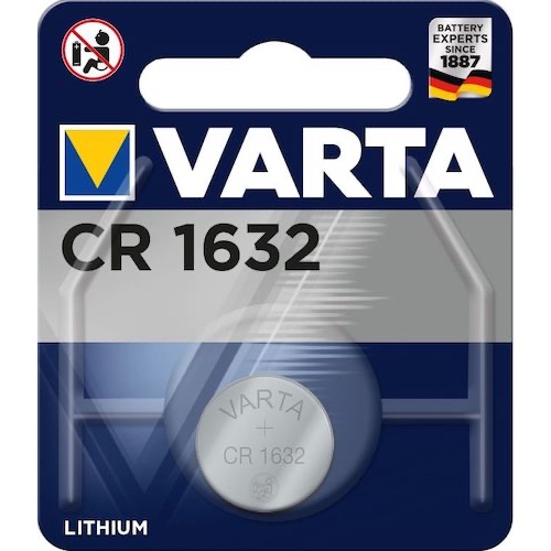 CR1632 Knapbatteri Lithium 3V-135MAH
