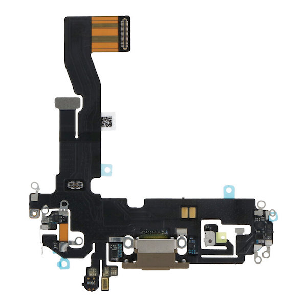 iPhone 12/12 Pro, Ladestik flex i Guld