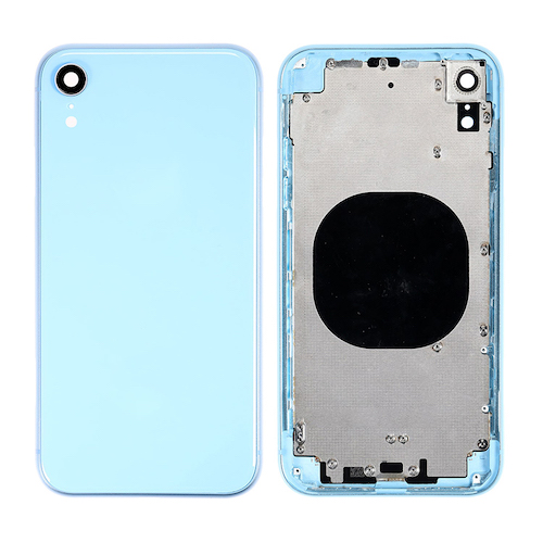 iPhone XR Bagside med ramme i Blå