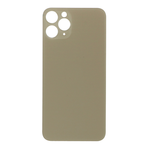 iPhone 11 Pro, Bagglas i Guld (Large hole)