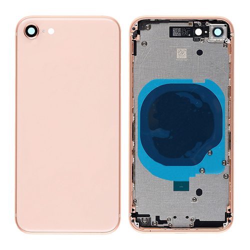 iPhone 8 Bagside med ramme i Rosenguld