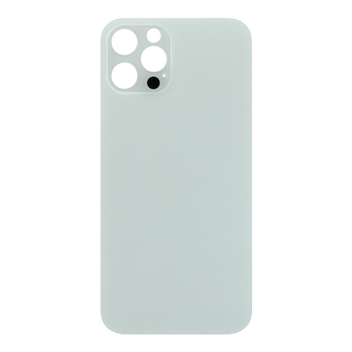 iPhone 12 Pro, Bagglas i Hvid (Large hole)
