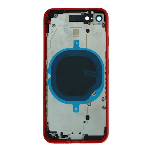 iPhone 8 Bagside med ramme i Rød