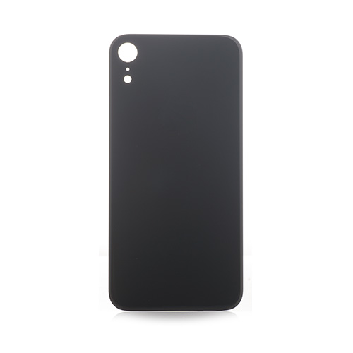 iPhone XR, Bagglas i Sort (Large Hole)