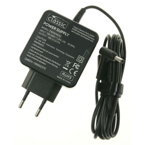 19V-2,37-45W Netdel/ Strømforsyning (4.0/1.2mm)