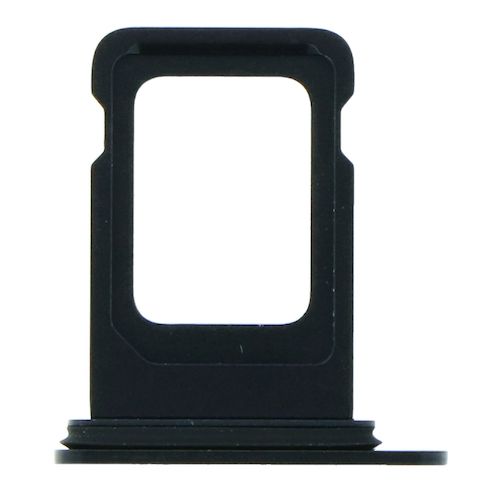 iPhone 12, Simkort bakke i Sort (Single card)
