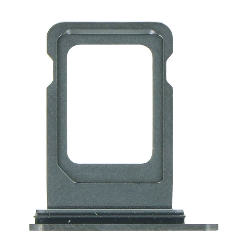 iPhone 12 Pro / 12 Pro Max, Simkort bakke i Sort (Single card)