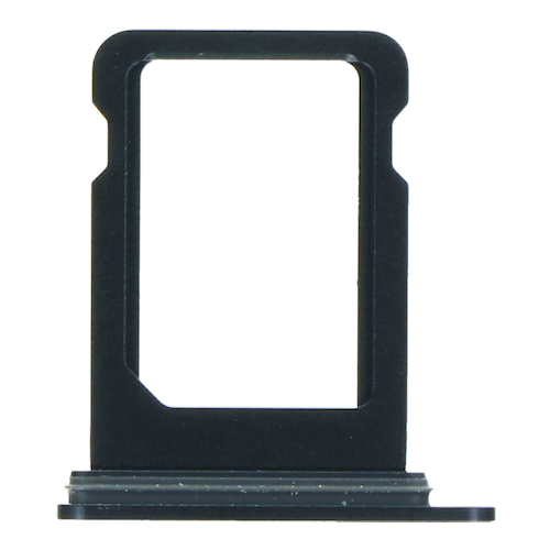 iPhone 12 Mini, Simkort bakke i Sort (Single card)