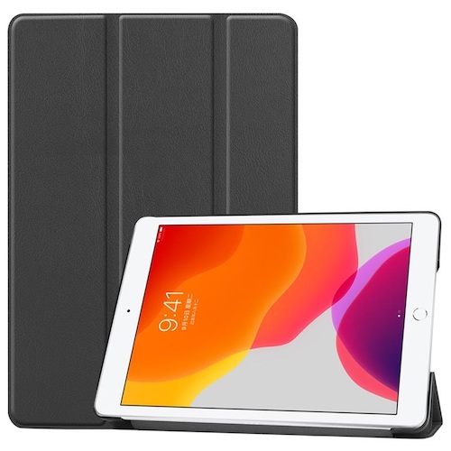 iPad Pro 12.9 2015/2017 Flip lædercover i Sort