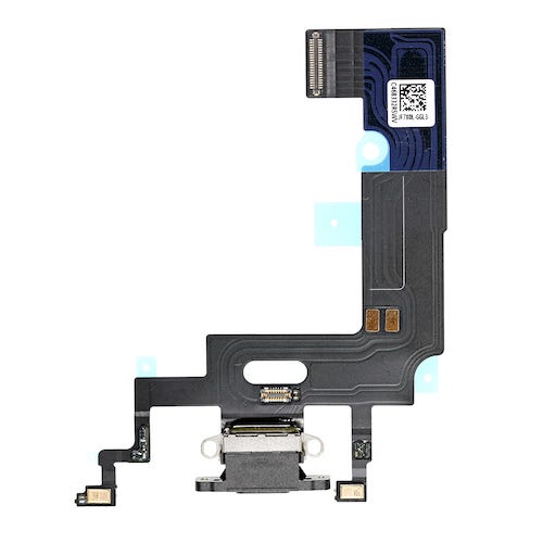 iPhone XR, Ladestik flex i Sort