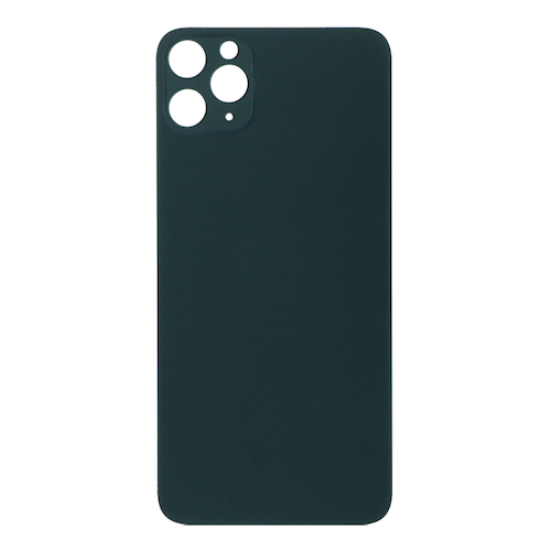 iPhone 11 Pro Max, Bagglas i Grøn (Large hole)