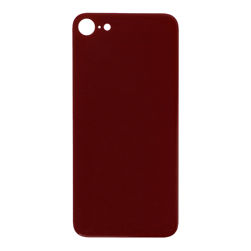 iPhone 8, Bagglas i Rød (Large hole)