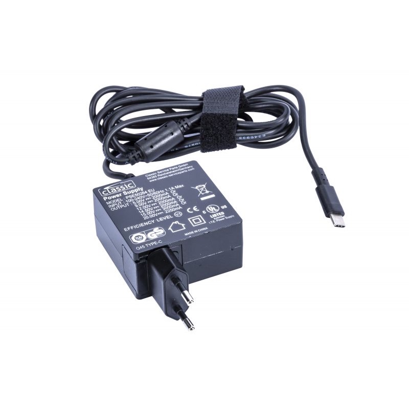 45W USB-C Netdel/ Strømforsyning (med kabel)