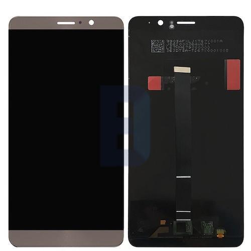 Huawei Mate 9 skærm uden ramme i Mokka.