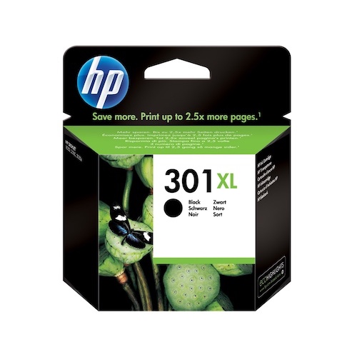 No301 XL Sort - HP Blæk