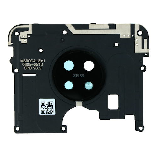 Nokia 7.2, Motherboard skjold med bagkamera glas