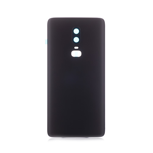 OnePlus 6, Bagglas i Sort (Midnight black)
