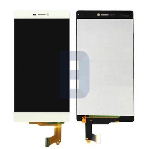 Huawei P8 Skærm uden ramme i Hvid