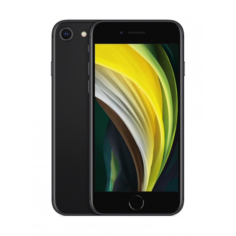 Brugt iPhone SE 2022 64GB Sort (Grade A+) 98% Batteri & 2 Års Garanti