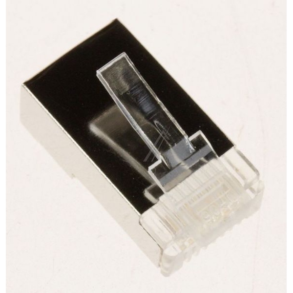 Modularstik 8/8 RJ45 Cat6 (til rund kabel) skærmet