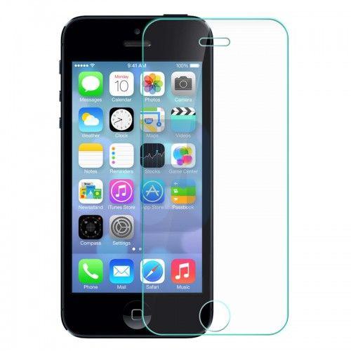 iPhone 5-5C-5S-SE, Beskyttelsesglas (cover venligt)