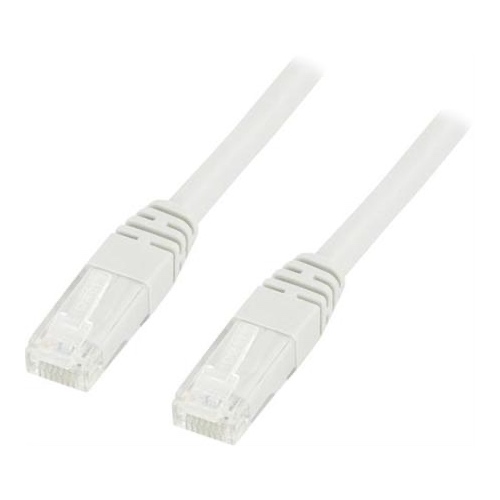 U/UTP Cat6 patchkabel, 5m, 250MHz, Delta-certificeret, LSZH, hvid