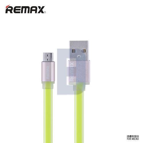 REMAX mikroUSB lade/data kabel i Grøn