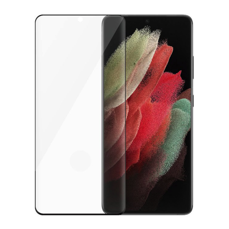 Samsung Galaxy S21 Ultra, Beskyttelsesglas - (Fuldtdækkende)