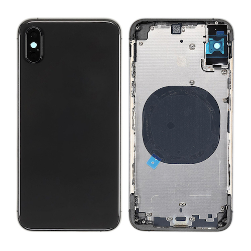 iPhone XS Bagside med ramme i Sort